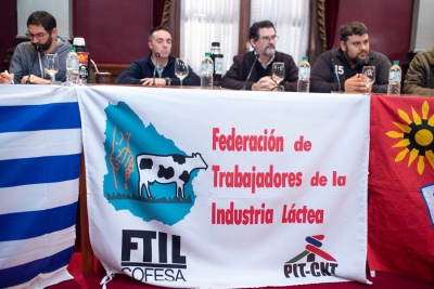 Trabajadores de la Industria láctea realizarán paro y movilización en defensa del empleo