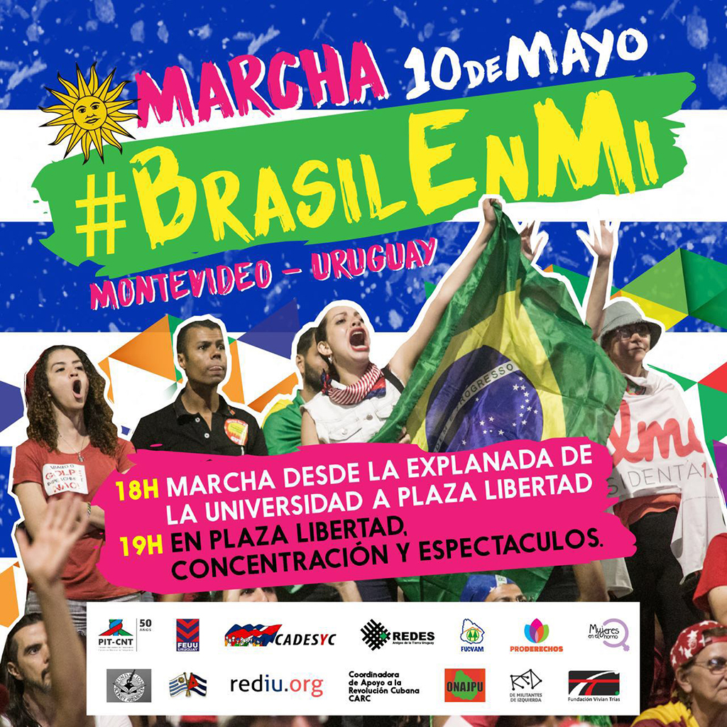Afiche marcha por Brasil 3