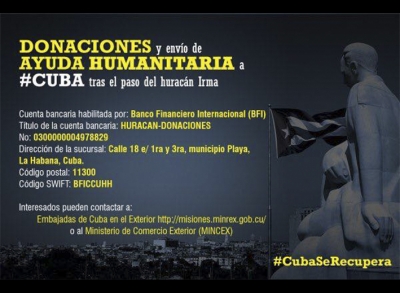 PIT-CNT solicita solidaridad y ayuda humanitaria para Cuba