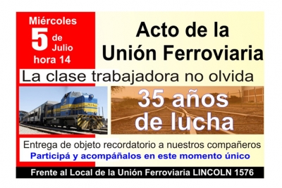 Unión Ferroviaria reconoce y premia a sus trabajadores