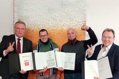 Se firmó acuerdo de hermandad proletaria entre Gewerkschaft Deutscher Lokomotivfüher y Unión Ferroviaria