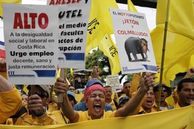Costa Rica: Sindicatos de Costa Rica marcharán este jueves para exigir &quot;justicia social&quot;