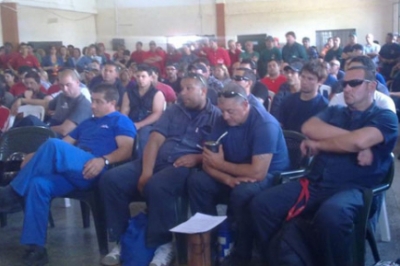 Solidaridad con trabajadores de Riogas