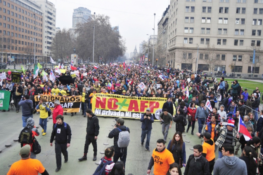 Chile: el domingo 16 el pueblo exigió la eliminación de las AFP