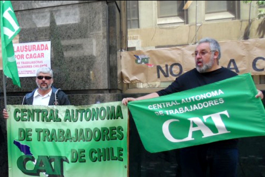 Chile: Trabajadores denuncian bloqueo para llegada de dirigentes sindicales al Congreso