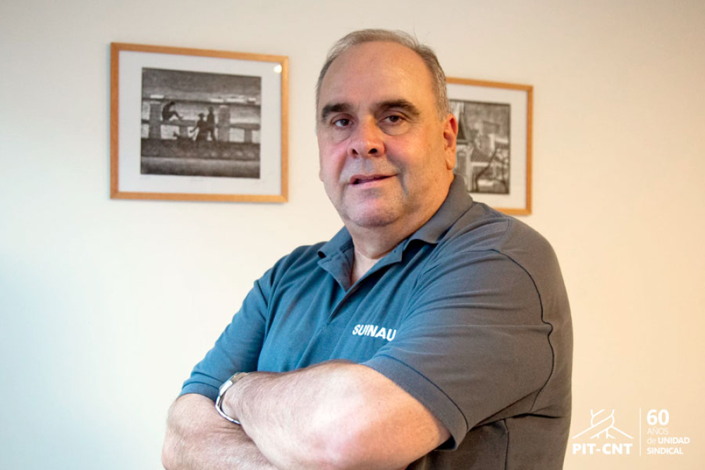 José Lorenzo López, secretario general del PIT-CNT