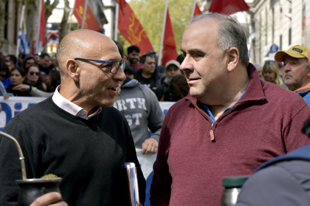 Marcelo Abdala y José Lorenzo López, PIT CNT
