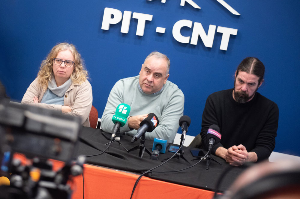 José Lorenzo López, Alejandra Pereira y Sergio Sommaruga